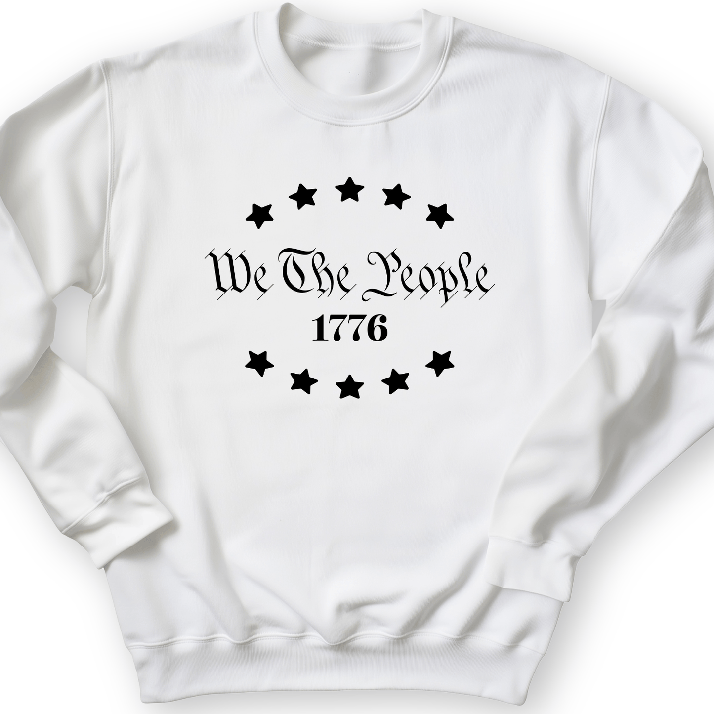 We The People 1776 Crewneck White / S