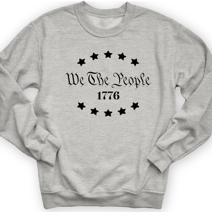 We The People 1776 Crewneck Sport Grey / S