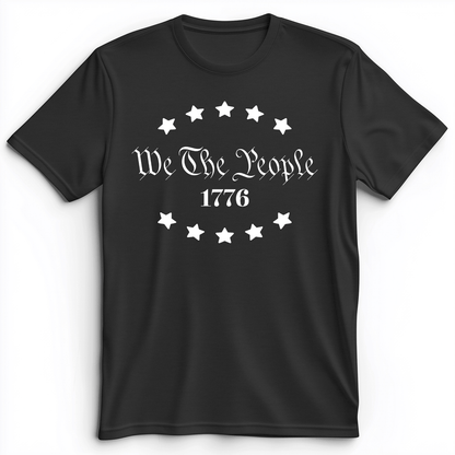 We The People 1776 Premium Tee Dark Grey Heather / S