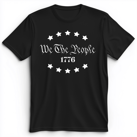 We The People 1776 Premium Tee Black / S