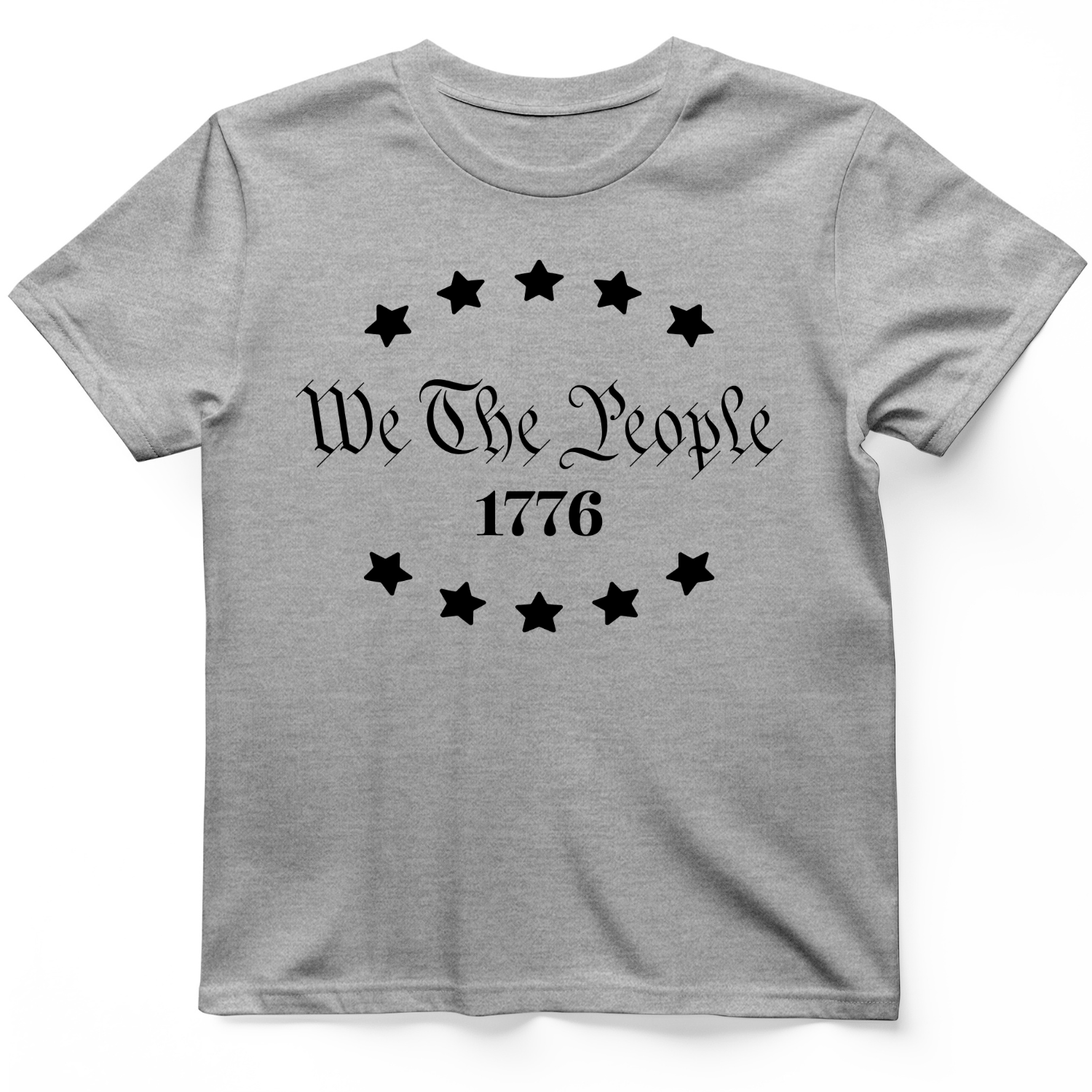 We the People 1776 T-Shirt Sport Grey / S