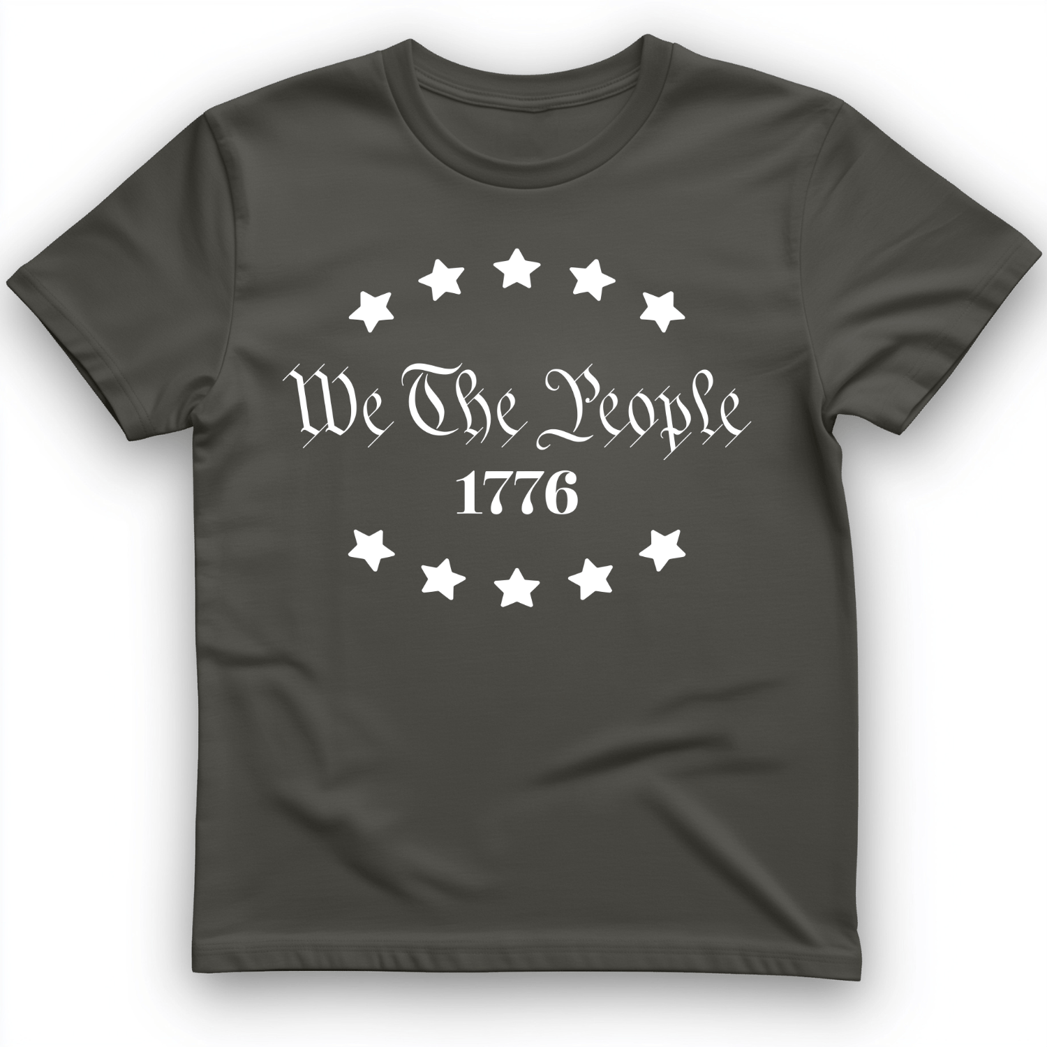 We the People 1776 T-Shirt Charcoal / S
