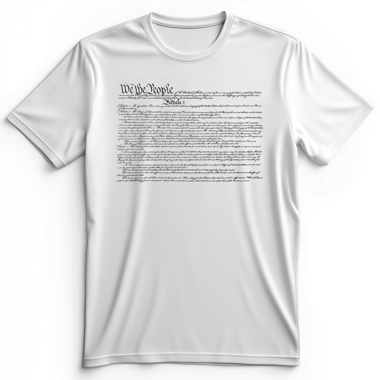 We The People Constitution Premium Tee White / S
