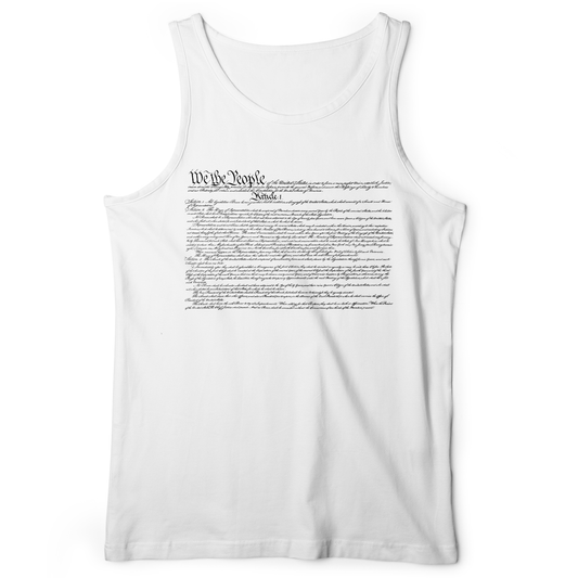 We The People Constitution Tank White / XS