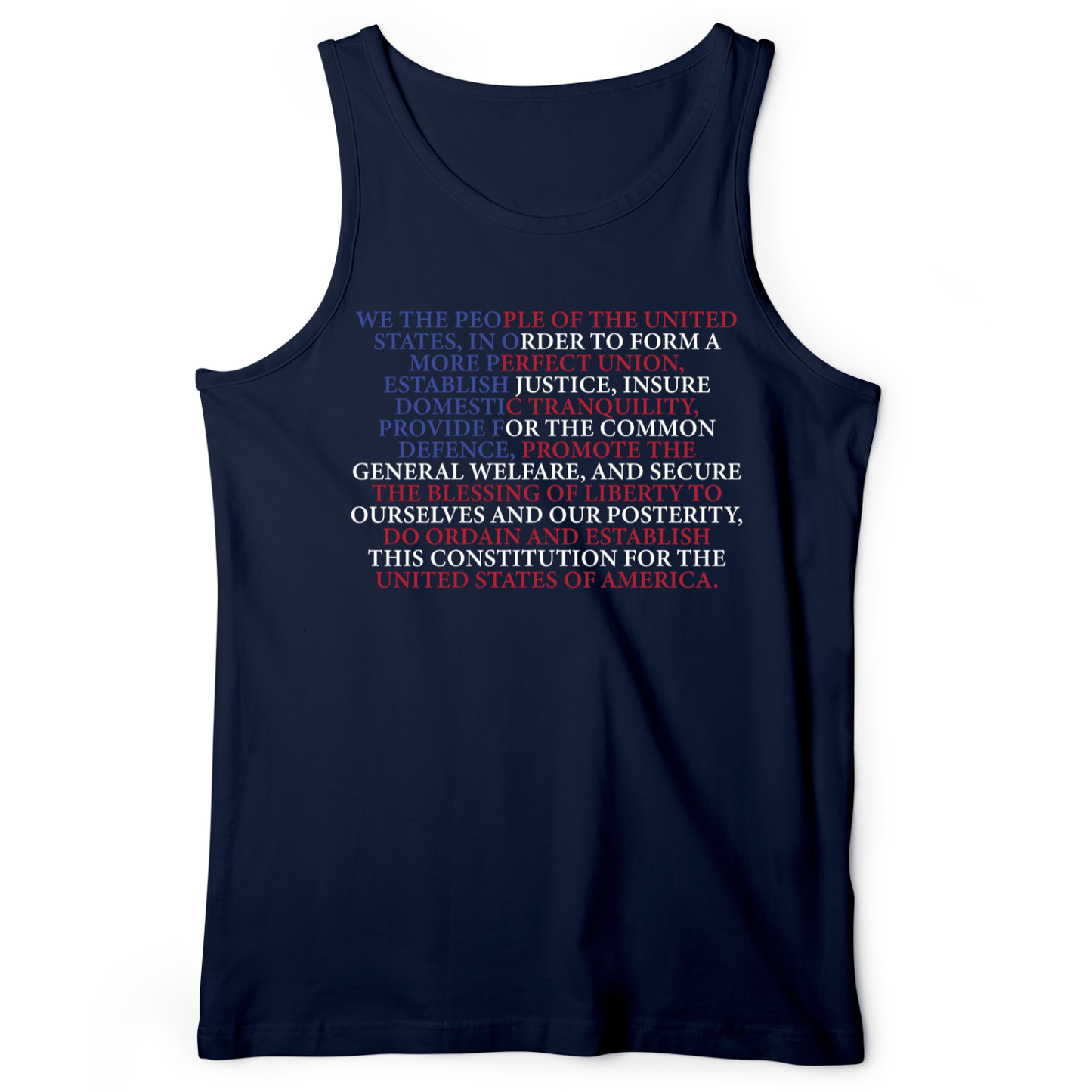 We The People Flag Tank Navy / XS