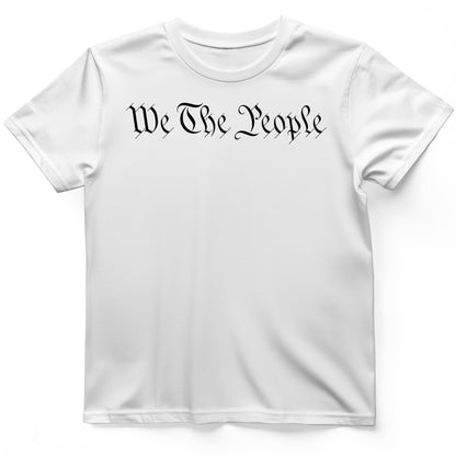 We the People T-Shirt White / S