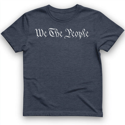 We the People T-Shirt Heather Navy / S