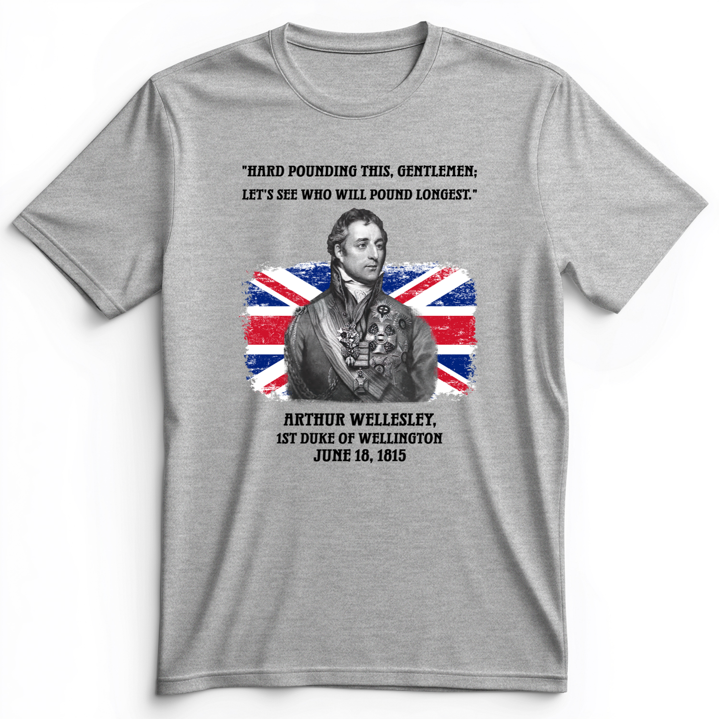 Wellington Premium Tee Athletic Heather / S