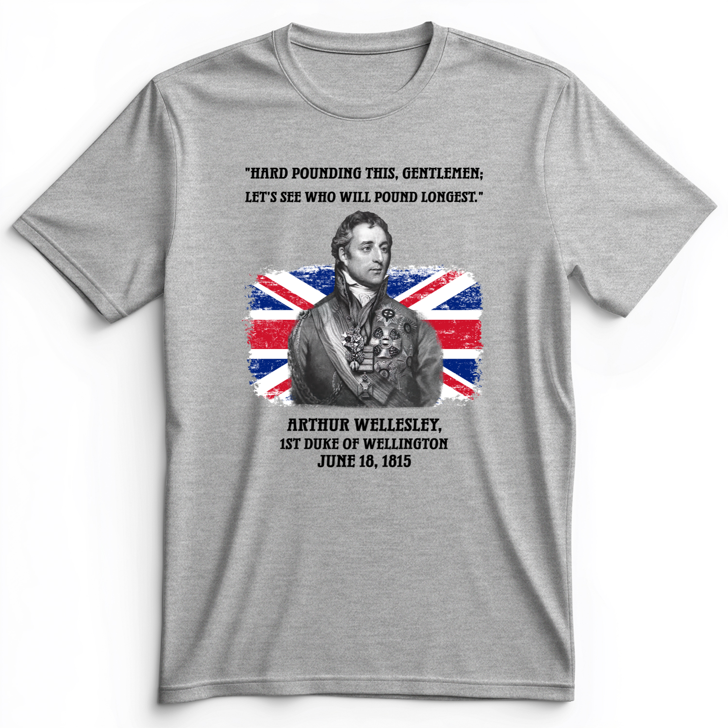 Wellington Premium Tee Athletic Heather / S