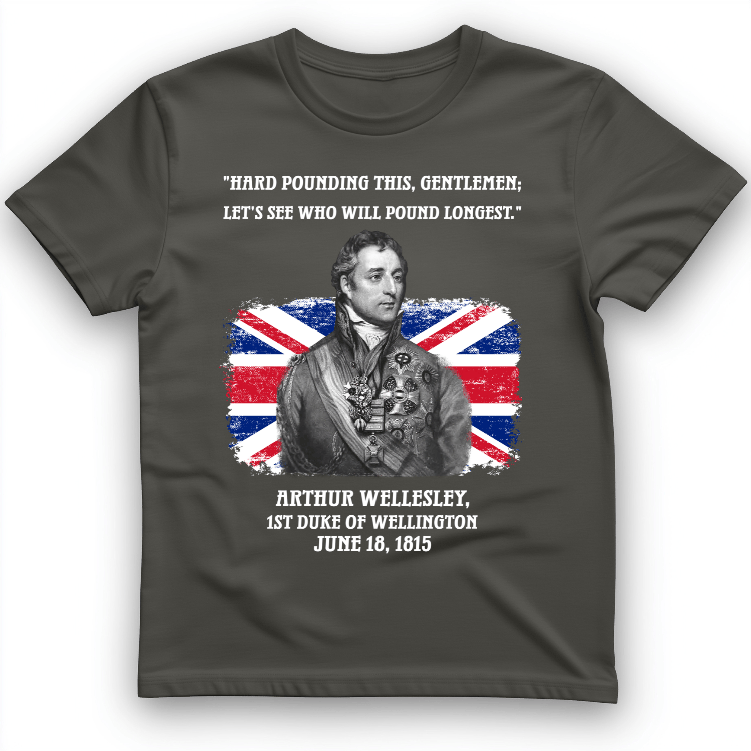 Wellington T-Shirt Charcoal / S