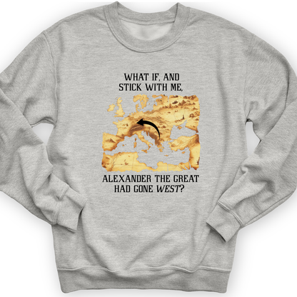 What If Alexander Crewneck Sport Grey / S