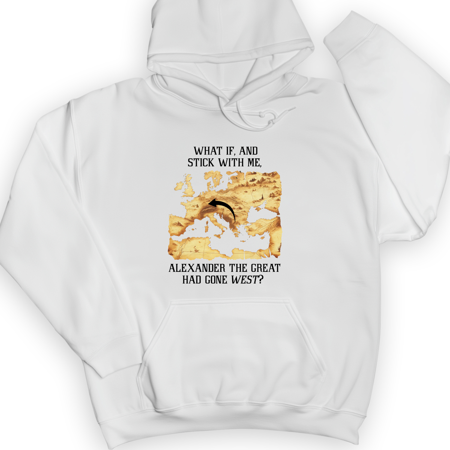 What If Alexander Hoodie White / S