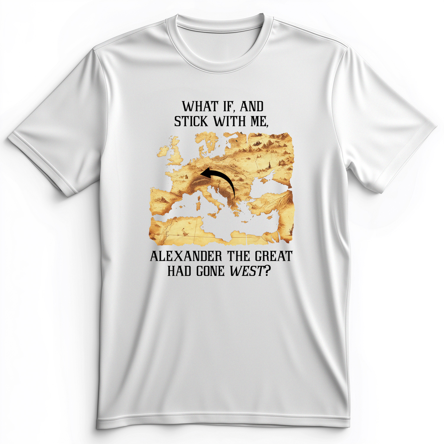 What If Alexander Premium Tee White / S