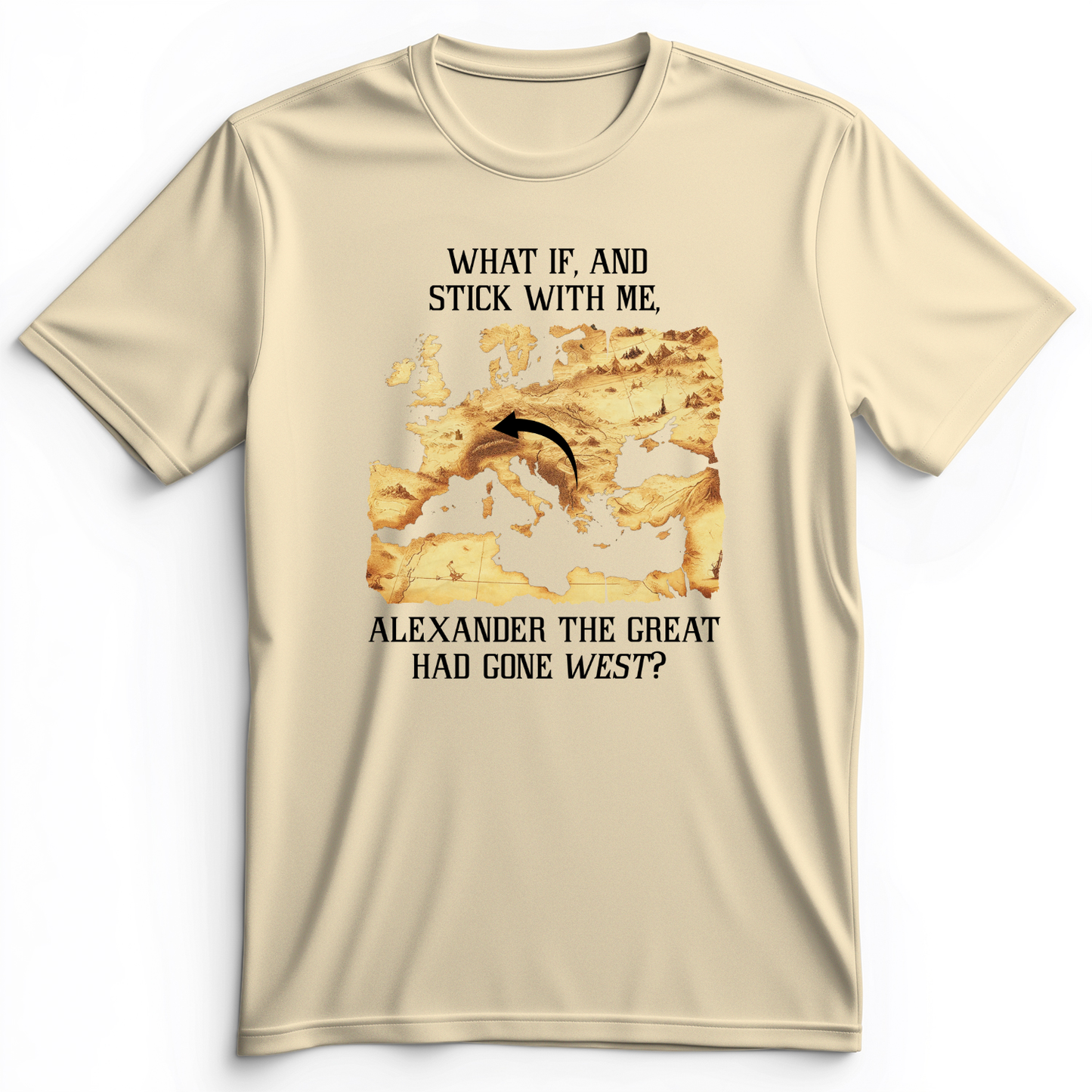 What If Alexander Premium Tee Natural / S