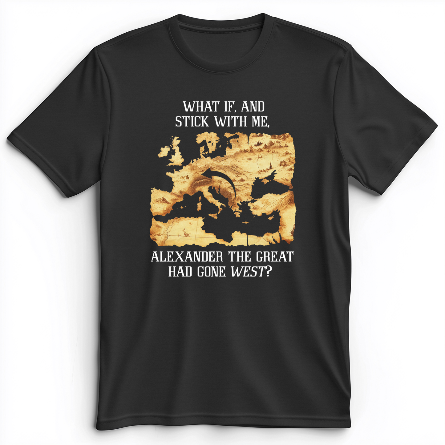 What If Alexander Premium Tee Dark Grey Heather / S