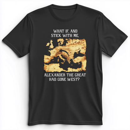 What If Alexander Premium Tee Dark Grey Heather / S