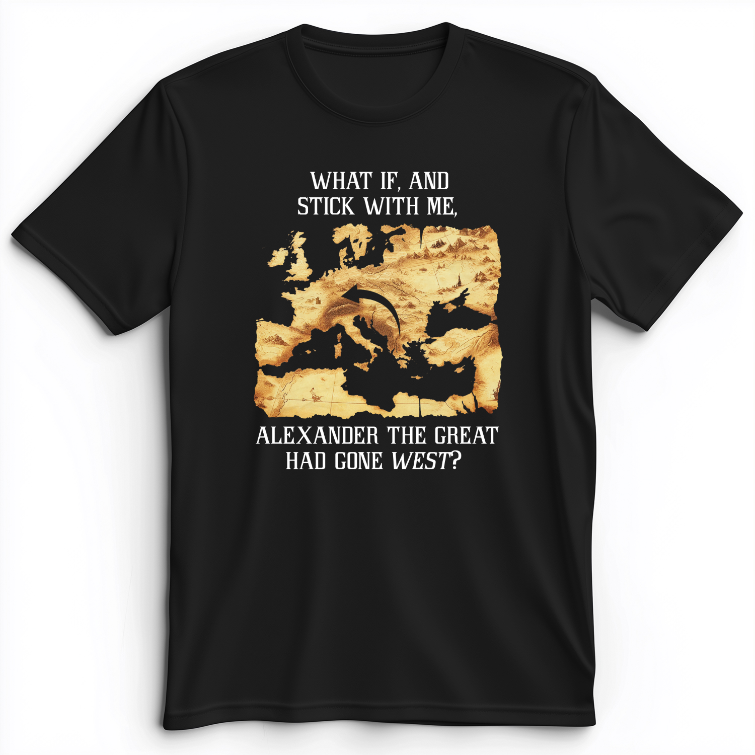 What If Alexander Premium Tee Black / S