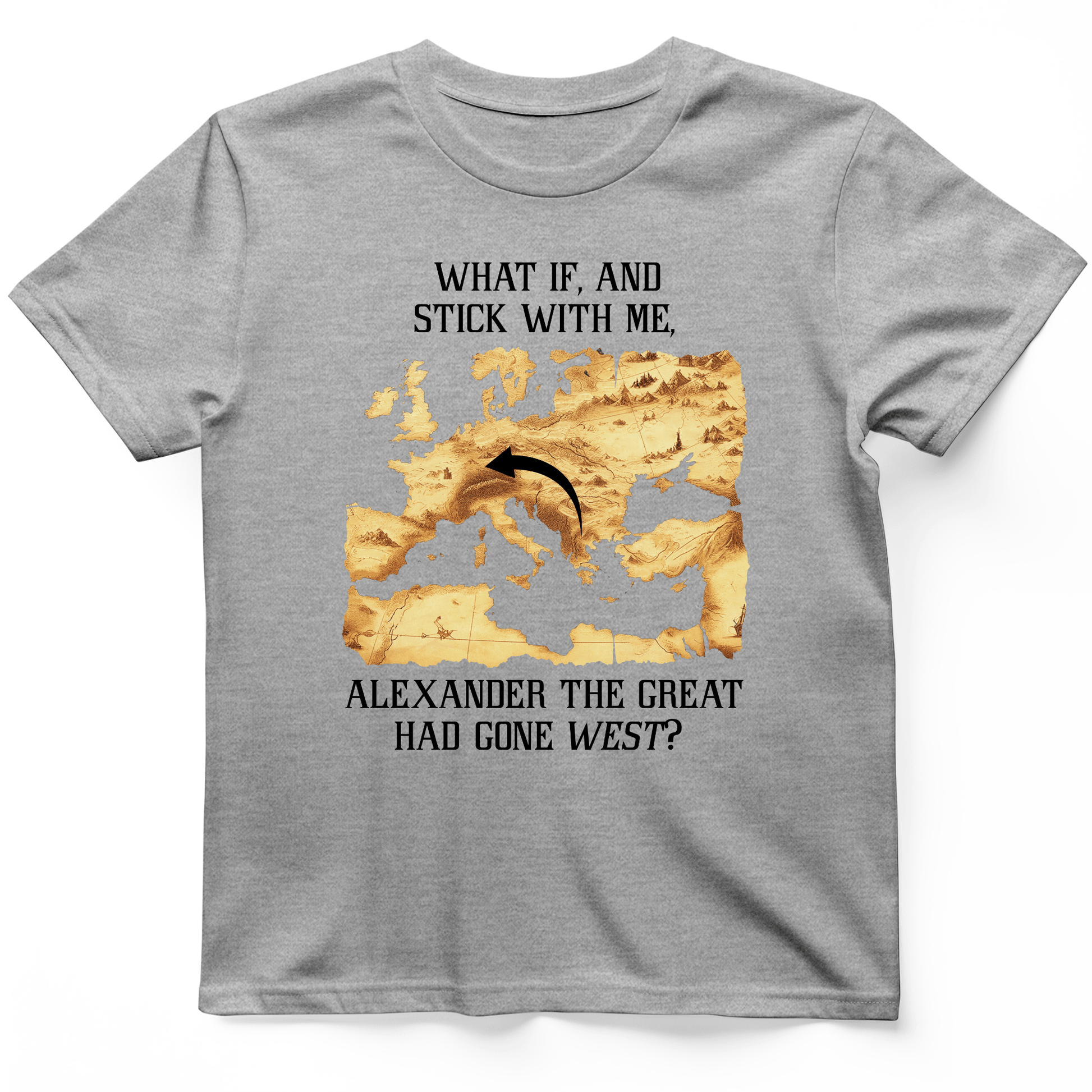 What If Alexander T-Shirt Sport Grey / S