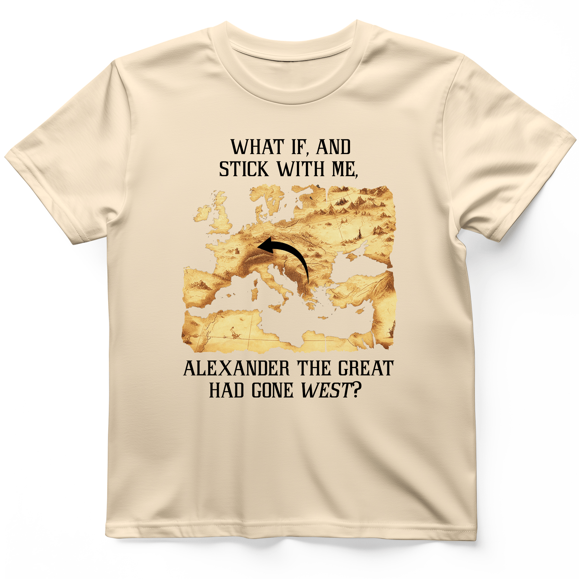What If Alexander T-Shirt Natural / S