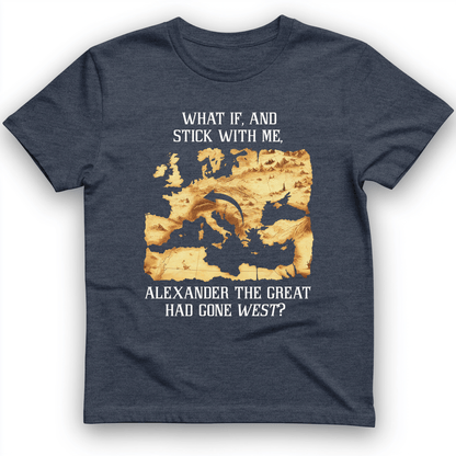 What If Alexander T-Shirt Heather Navy / S