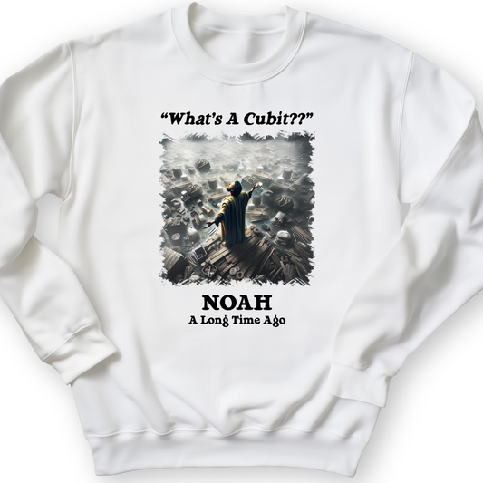 What's A Cubit Crewneck White / S