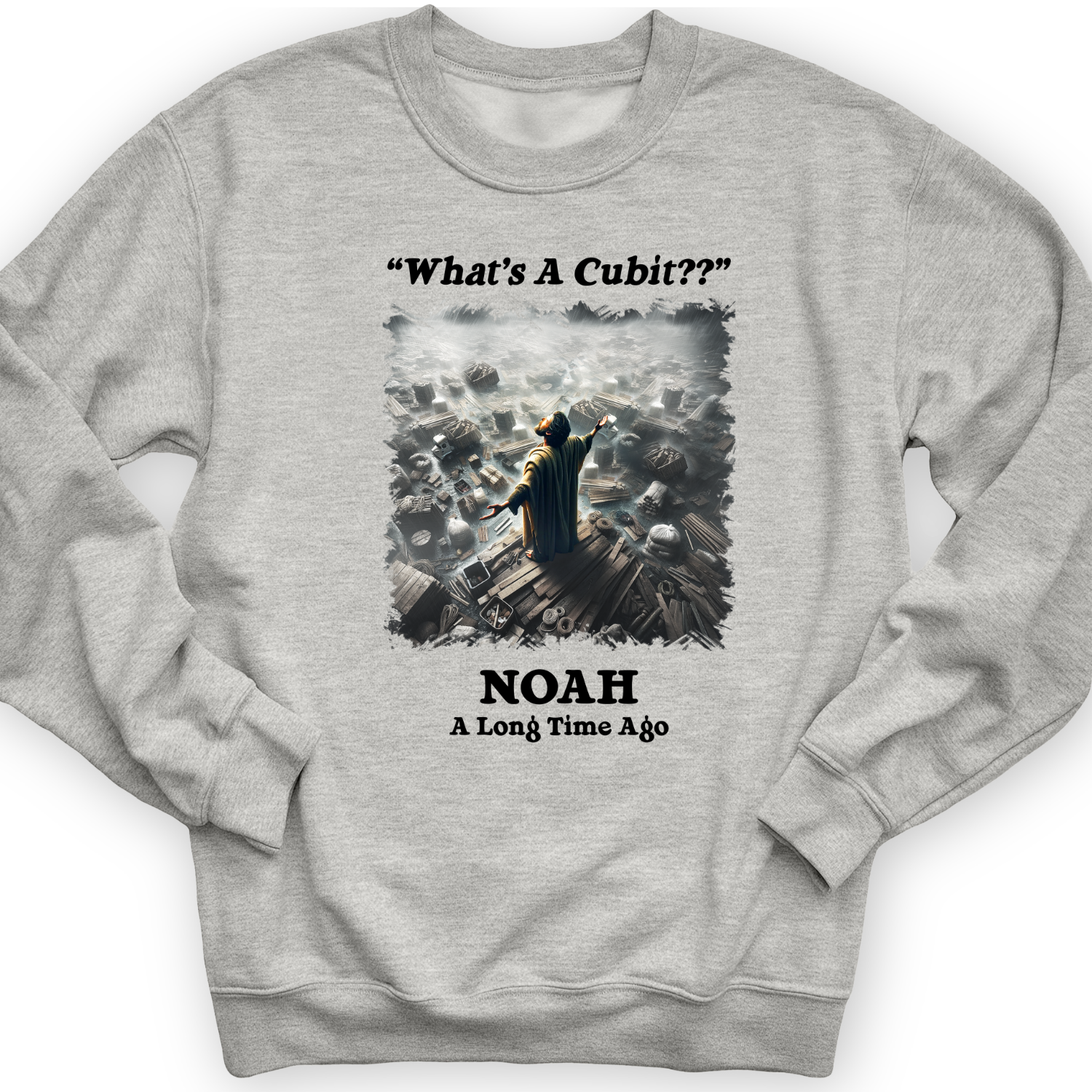 What's A Cubit Crewneck Sport Grey / S