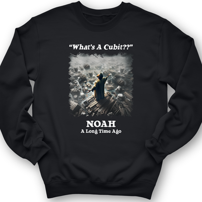 What's A Cubit Crewneck Black / S