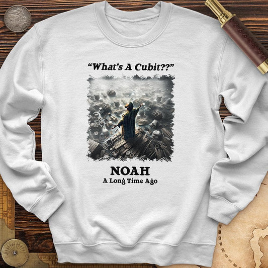 What's A Cubit Crewneck White / S