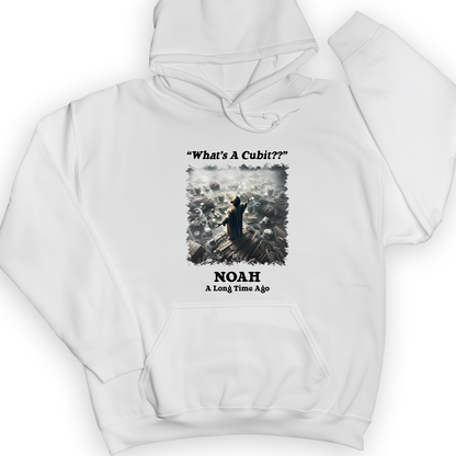 What's A Cubit Hoodie White / S