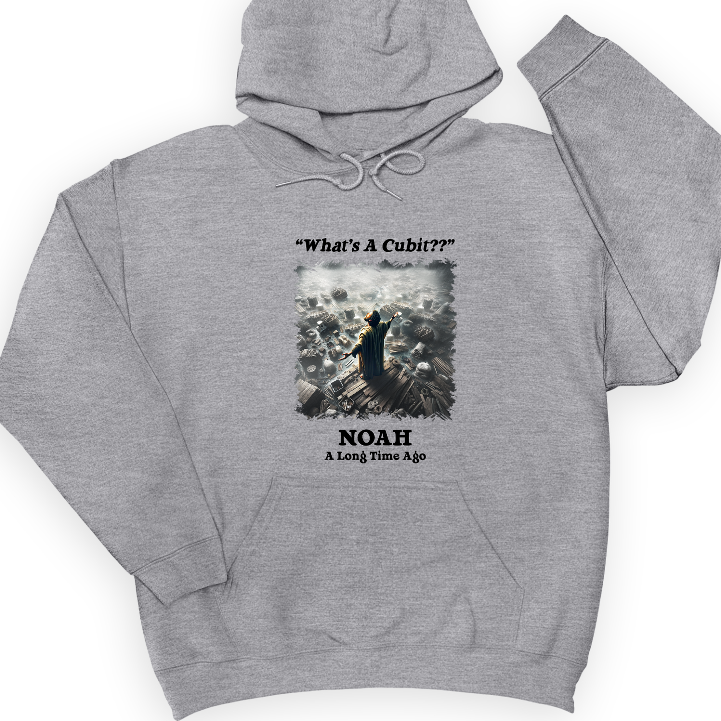 What's A Cubit Hoodie Sport Grey / S