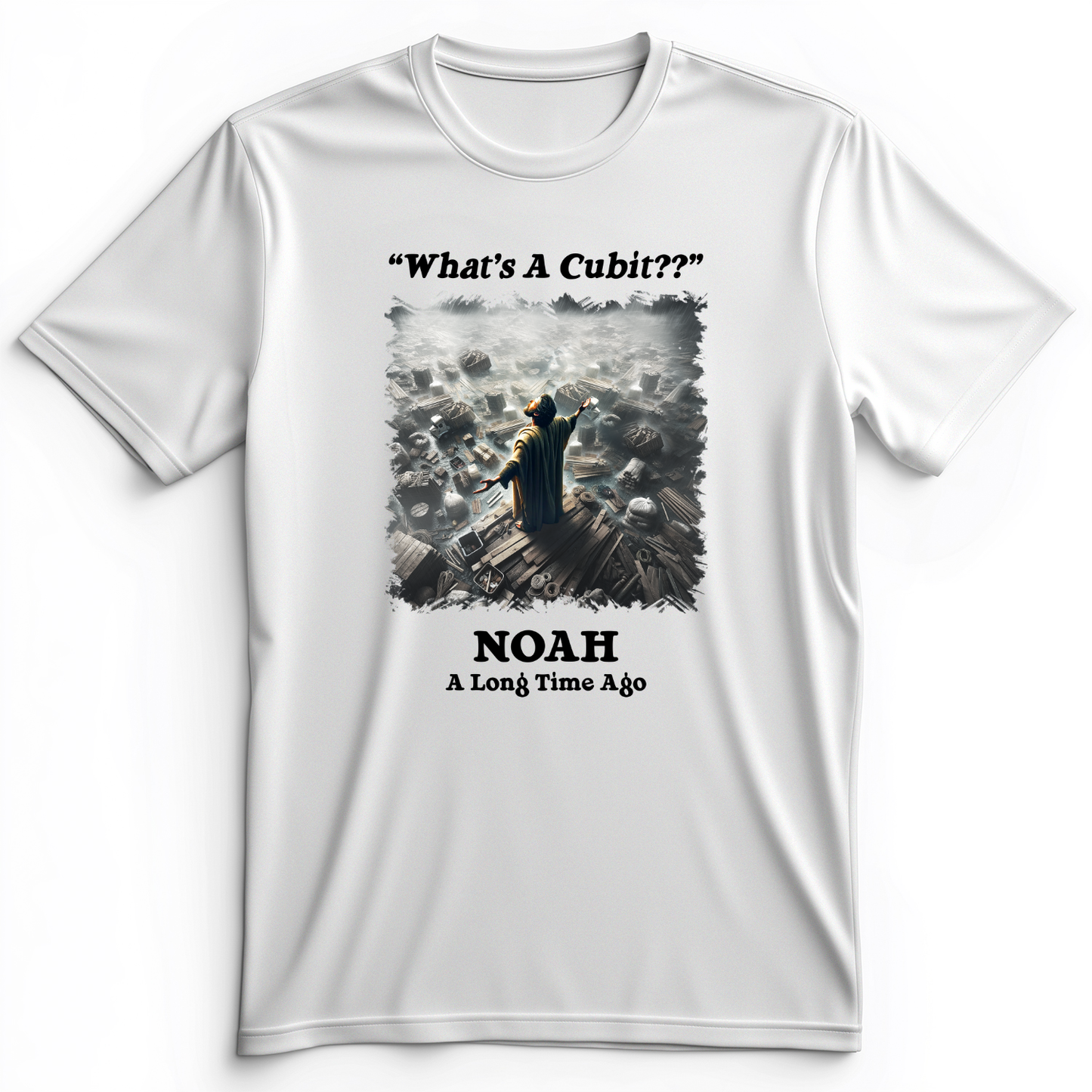 What's A Cubit Premium Tee White / S