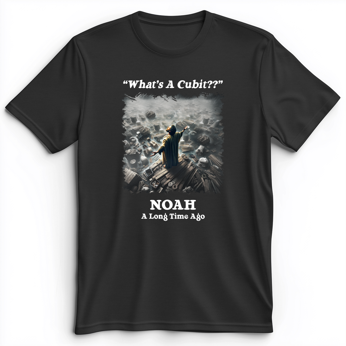 What's A Cubit Premium Tee Dark Grey Heather / S