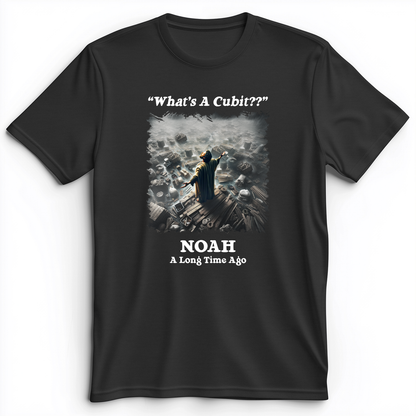 What's A Cubit Premium Tee Dark Grey Heather / S