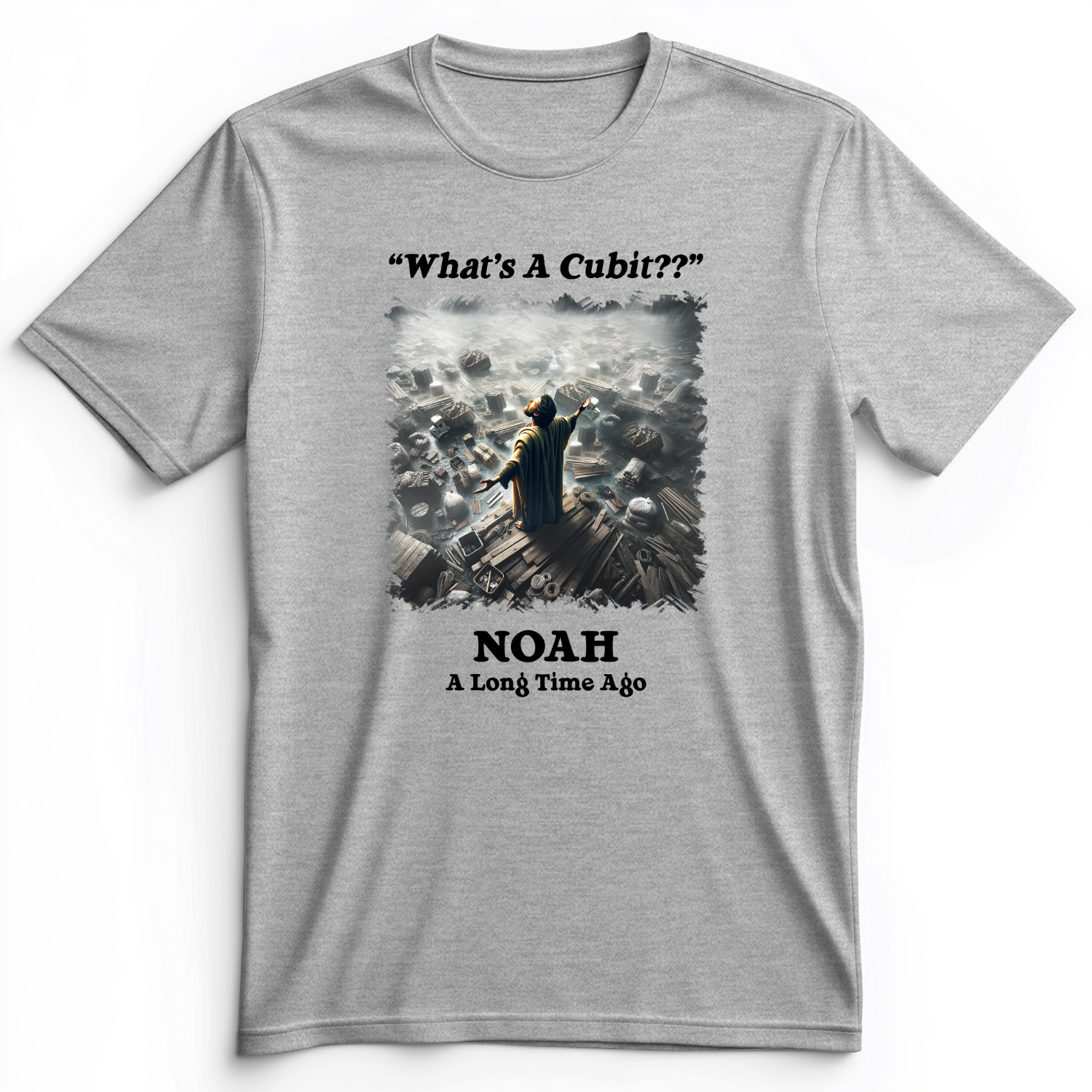 What's A Cubit Premium Tee Athletic Heather / S