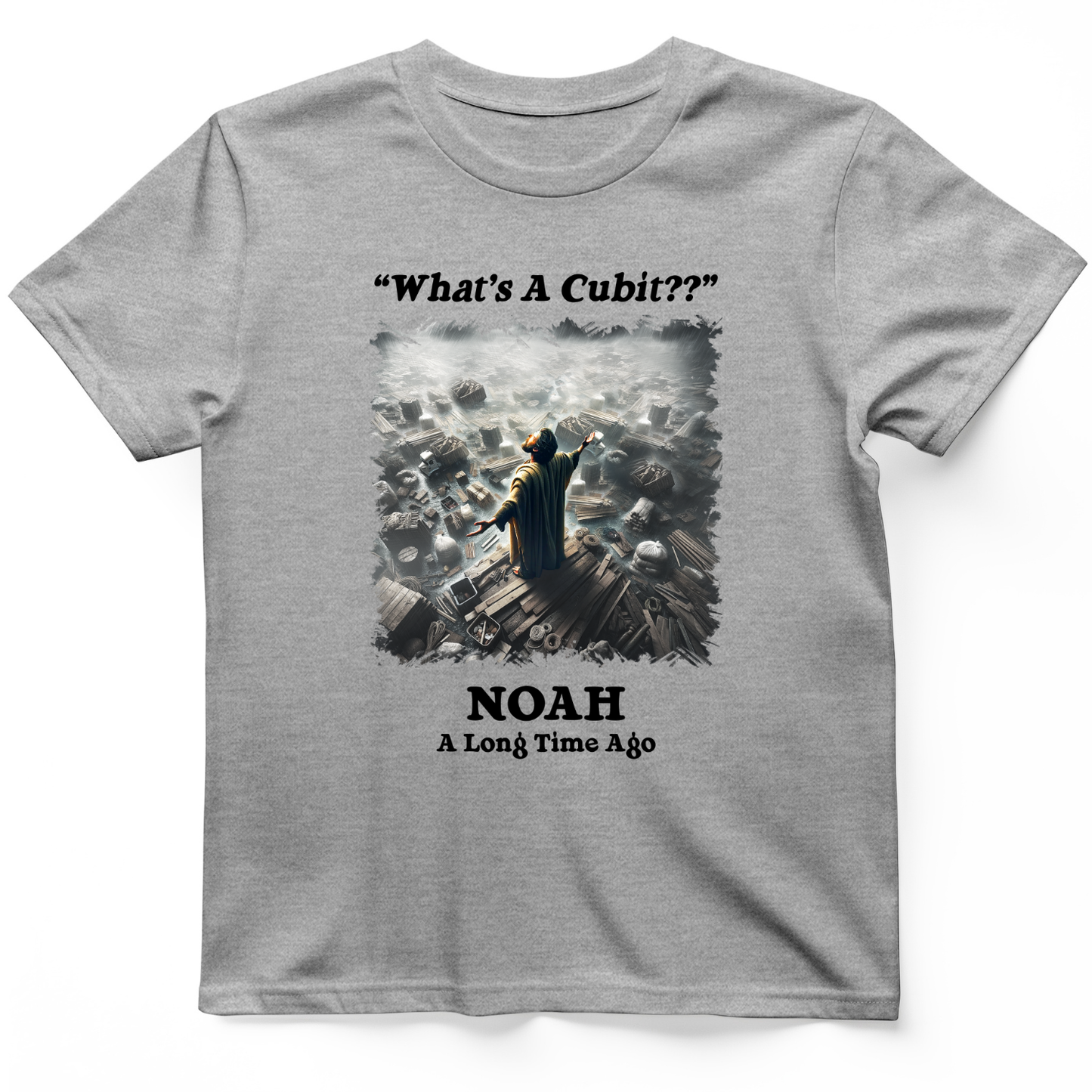 What's A Cubit T-Shirt Sport Grey / S