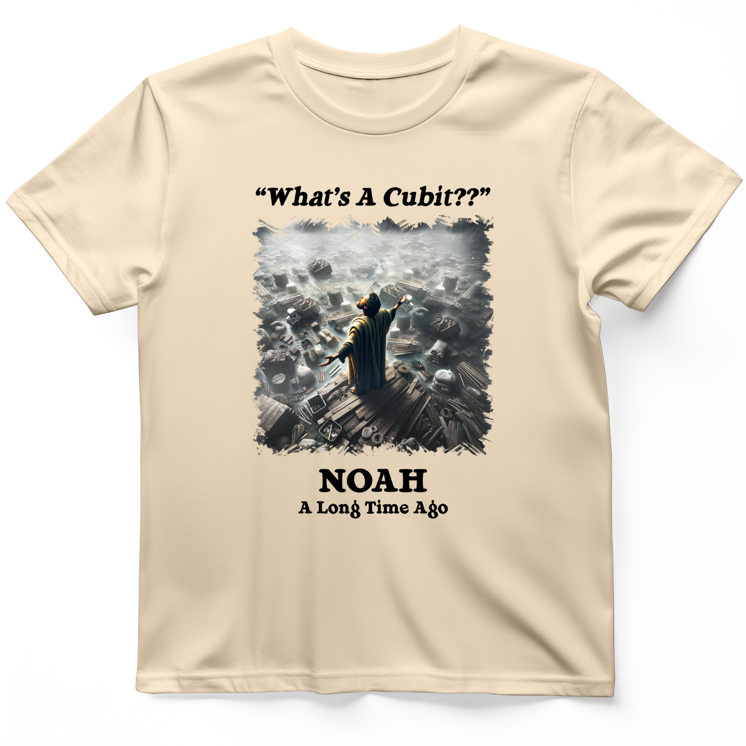 What's A Cubit T-Shirt Natural / S