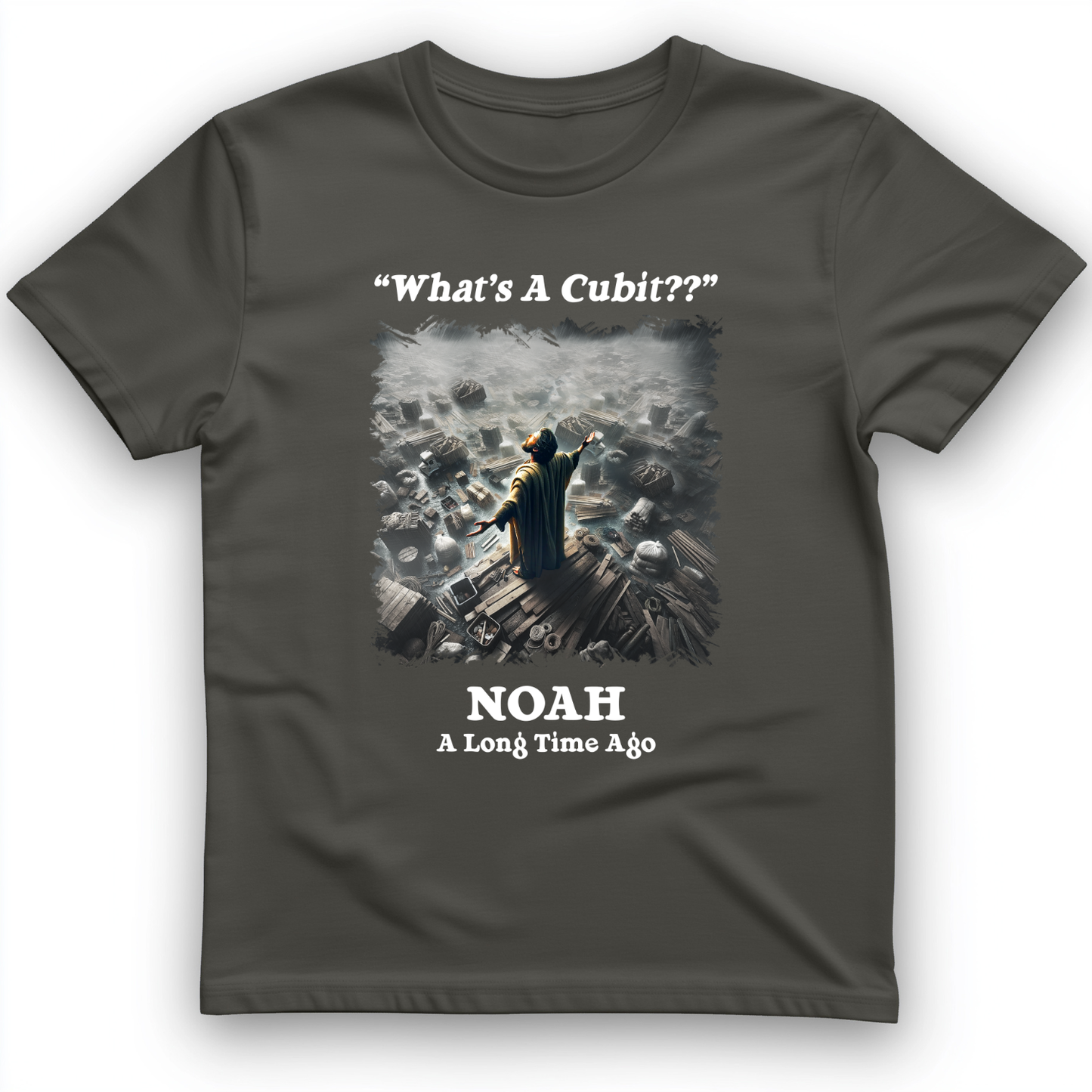What's A Cubit T-Shirt Charcoal / S