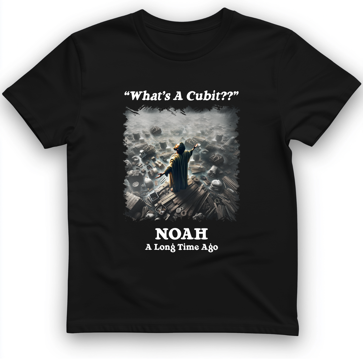 What's A Cubit T-Shirt Black / S