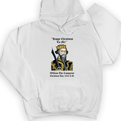 William the Conqueror Crowned Hoodie White / S