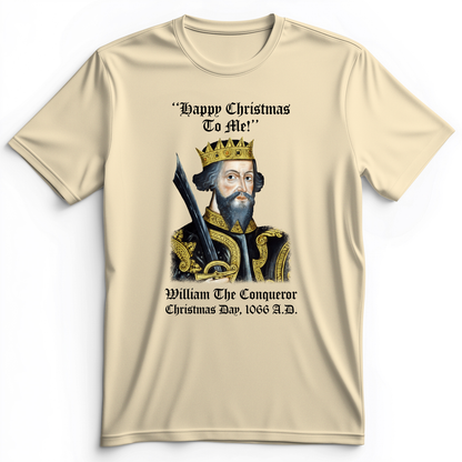 William the Conqueror Crowned Premium Tee Natural / S