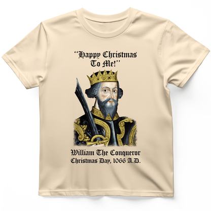 William the Conqueror Crowned T-Shirt Natural / S