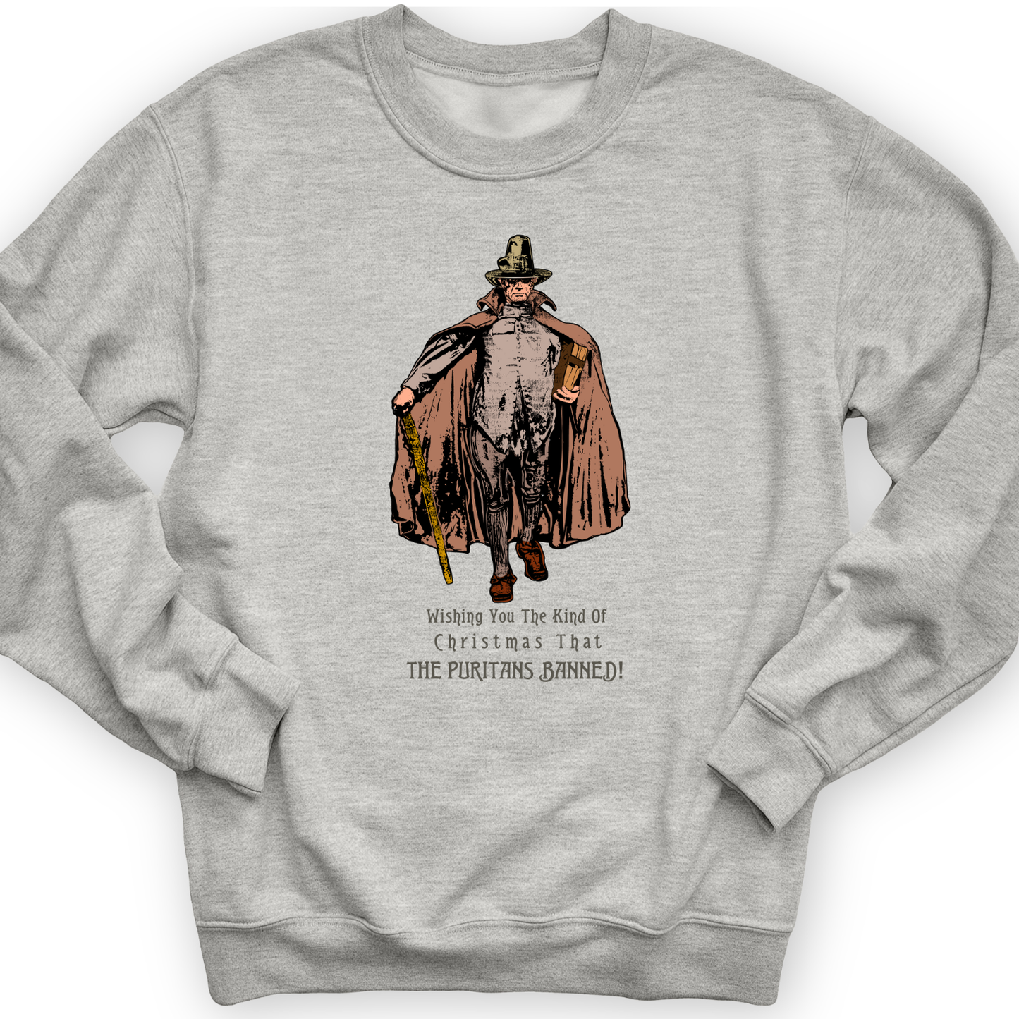 Wishing You The Christmas Crewneck Sport Grey / S