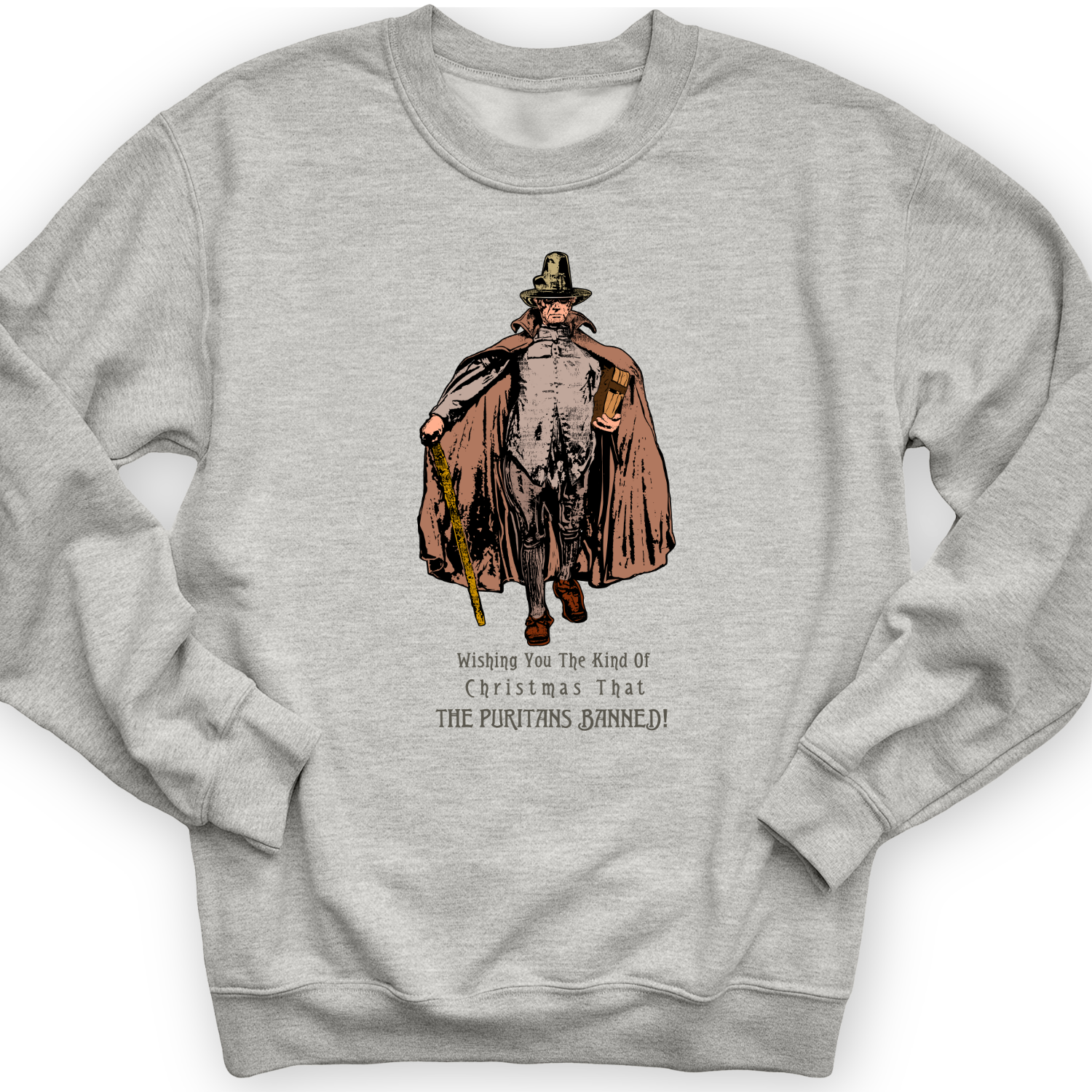 Wishing You The Christmas Crewneck Sport Grey / S