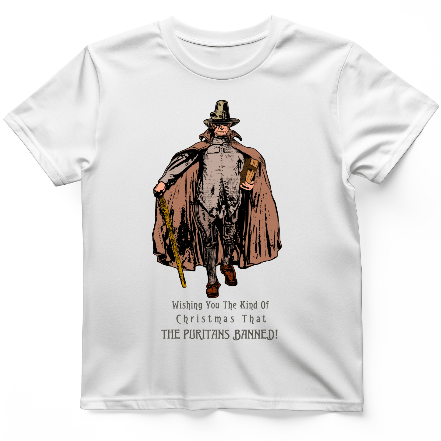 Wishing You The Christmas T-Shirt White / S