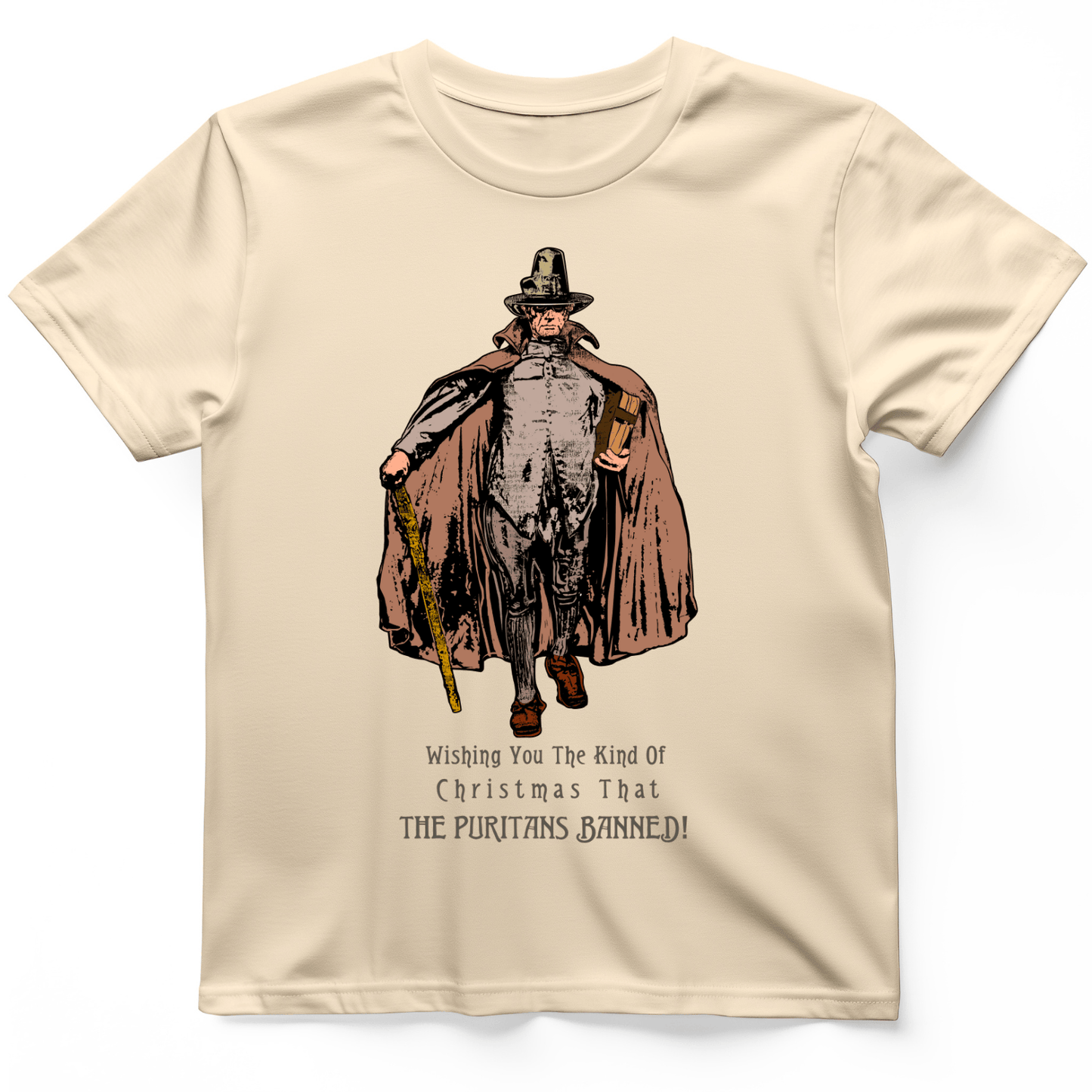 Wishing You The Christmas T-Shirt Natural / S