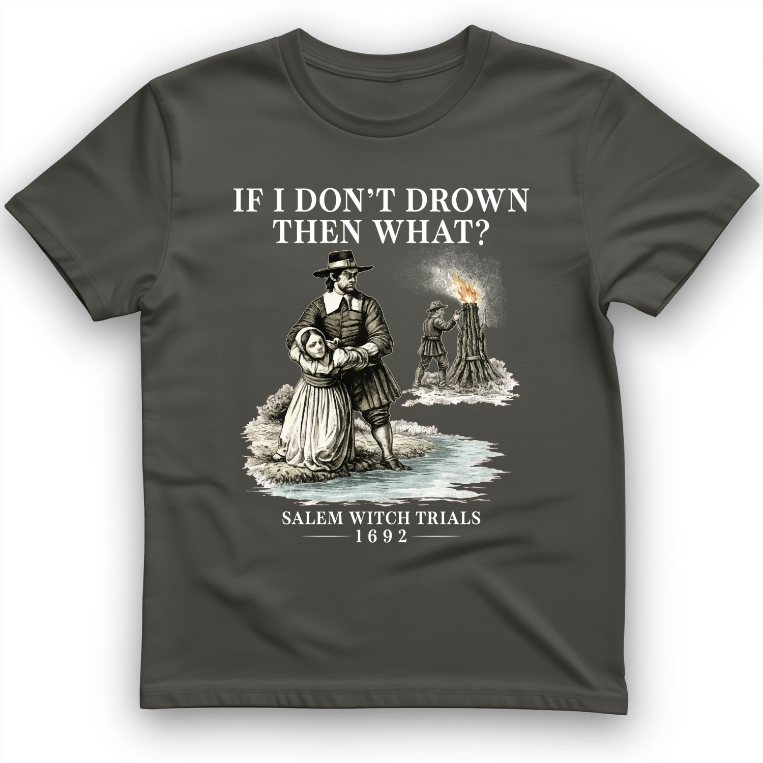 Witch T-Shirt Charcoal / S