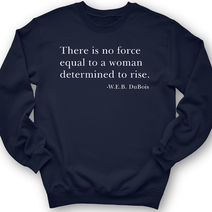 Woman Rising Crewneck Navy / S