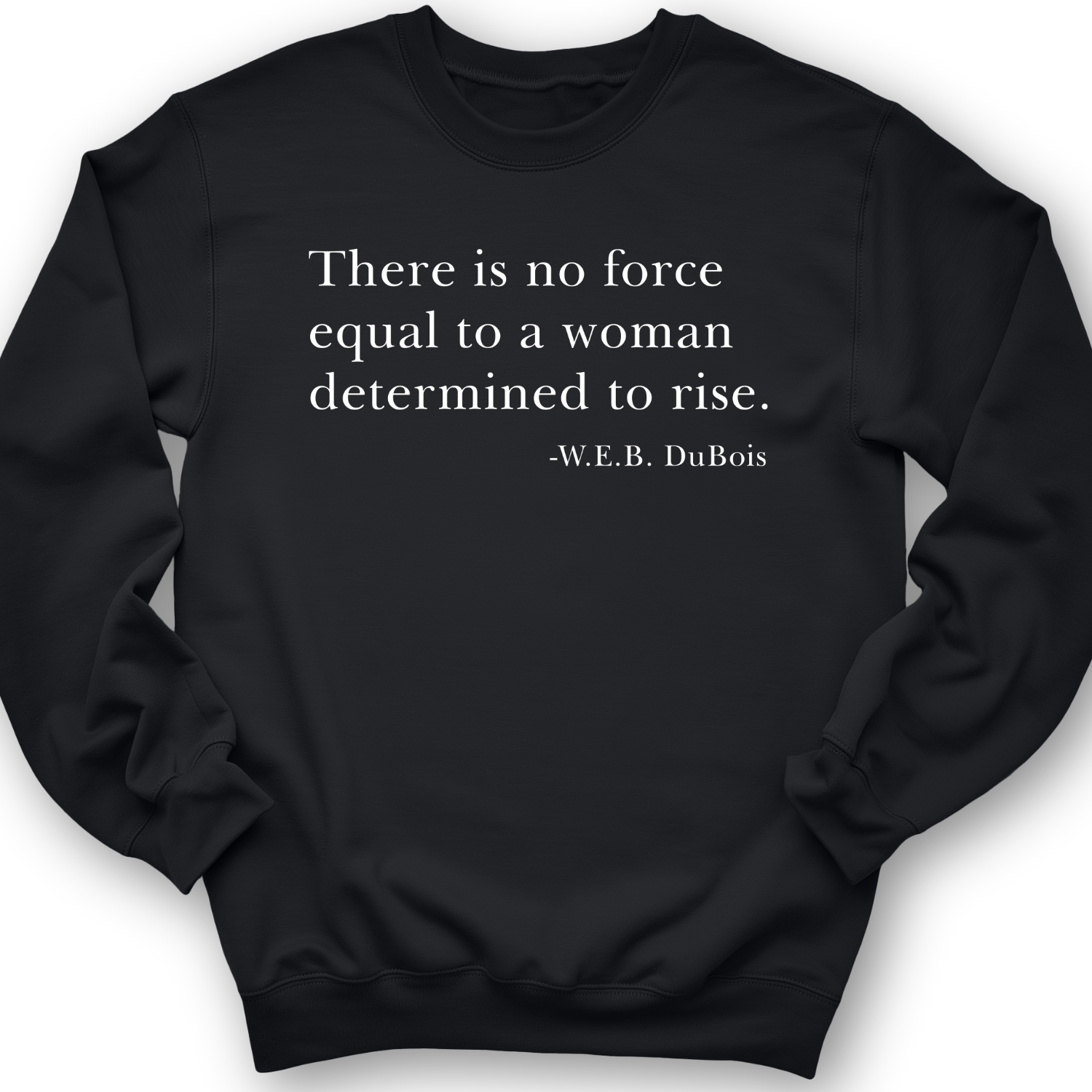 Woman Rising Crewneck Black / S
