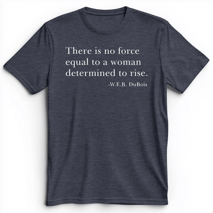 Woman Rising Premium Tee Heather Navy / S