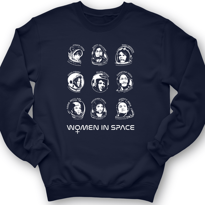 Women In Space Crewneck Navy / S